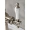 Kingston Brass KSD154KLBN Single-Handle Bathroom Faucet with Push Pop-Up, Brushed Nickel KSD154KLBN - alternate 5